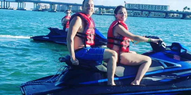 Adventurous jet ski excursion in sunny Miami Beach